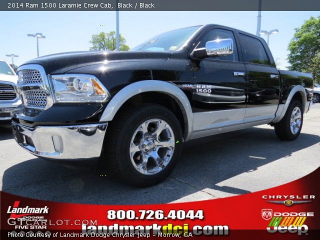 2014 Ram 1500 Laramie Crew Cab in Black