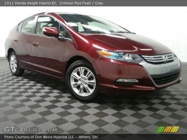 2011 Honda Insight Hybrid EX in Crimson Red Pearl