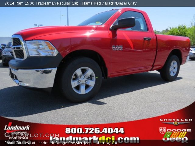 2014 Ram 1500 Tradesman Regular Cab in Flame Red