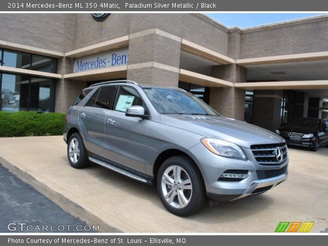 2014 Mercedes-Benz ML 350 4Matic in Paladium Silver Metallic