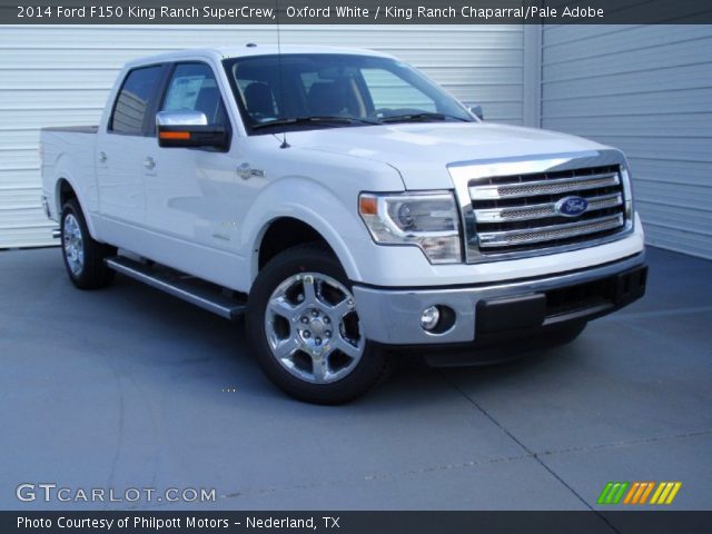 2014 Ford F150 King Ranch SuperCrew in Oxford White