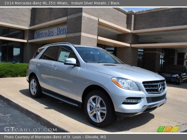 2014 Mercedes-Benz ML 350 4Matic in Iridium Silver Metallic