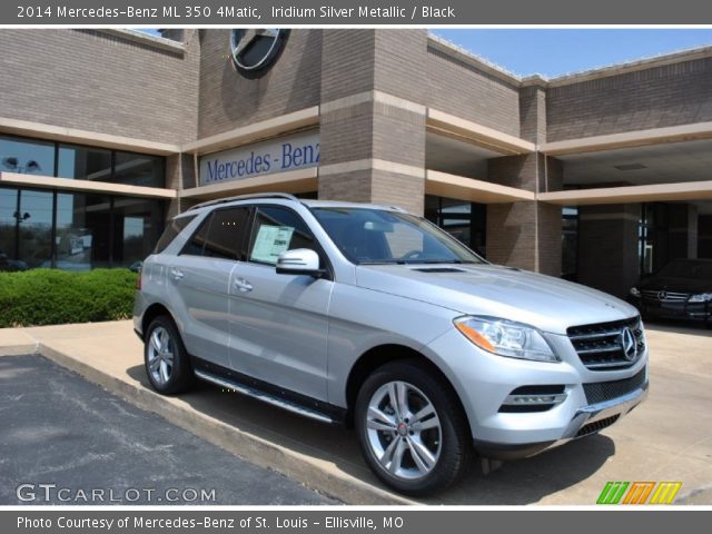 2014 Mercedes-Benz ML 350 4Matic in Iridium Silver Metallic