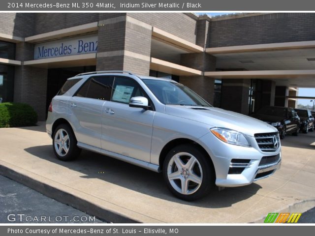 2014 Mercedes-Benz ML 350 4Matic in Iridium Silver Metallic
