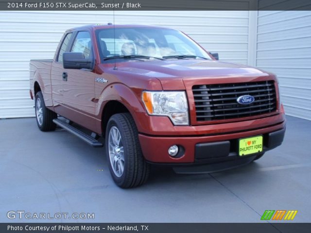 2014 Ford F150 STX SuperCab in Sunset