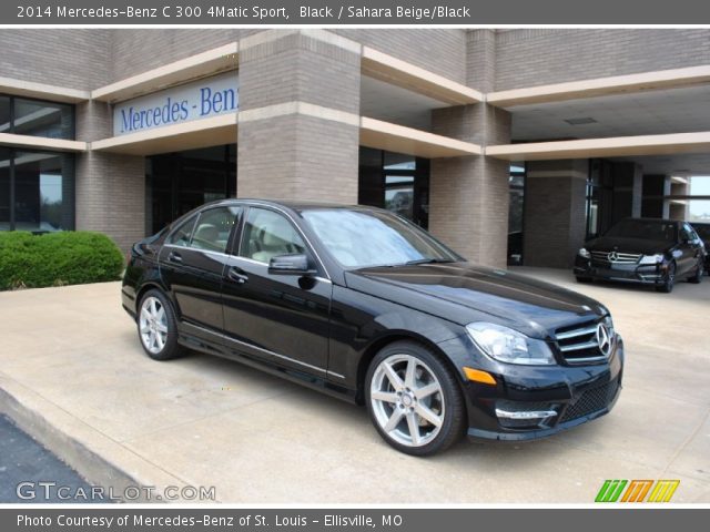 2014 Mercedes-Benz C 300 4Matic Sport in Black