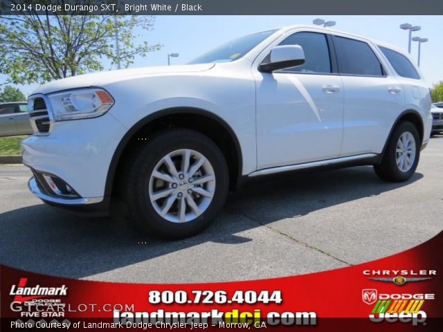 2014 Dodge Durango SXT in Bright White