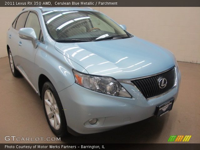 2011 Lexus RX 350 AWD in Cerulean Blue Metallic