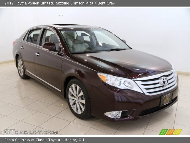 2012 Toyota Avalon Limited in Sizzling Crimson Mica