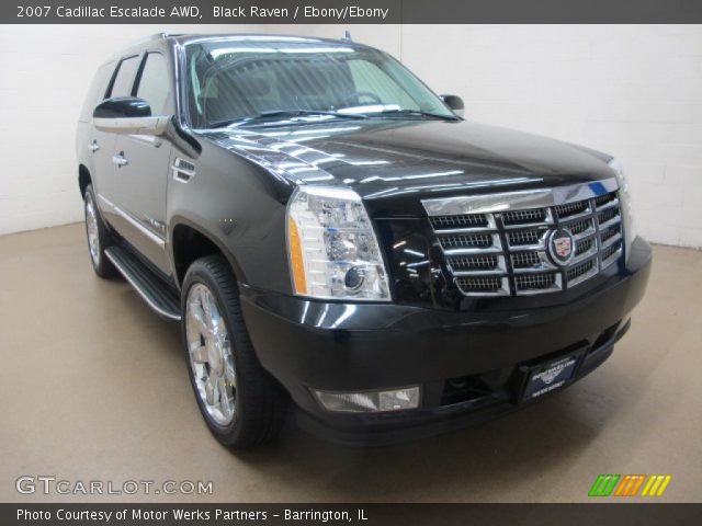2007 Cadillac Escalade AWD in Black Raven