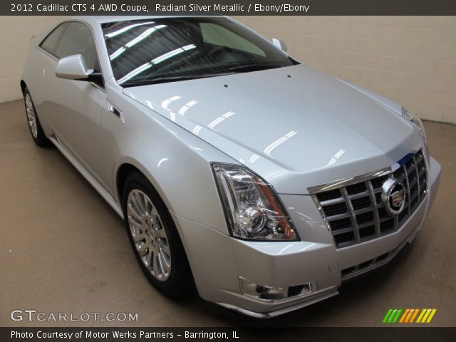 2012 Cadillac CTS 4 AWD Coupe in Radiant Silver Metallic