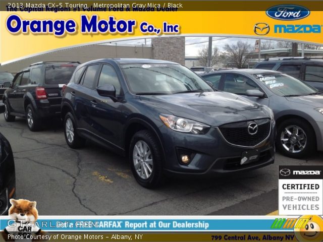 2013 Mazda CX-5 Touring in Metropolitan Gray Mica