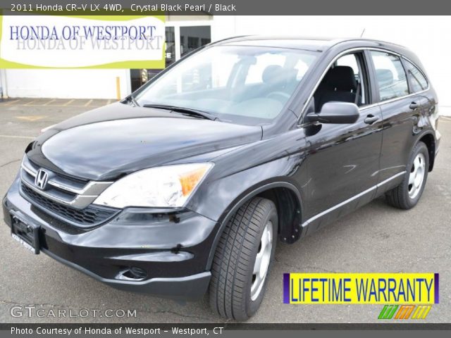2011 Honda CR-V LX 4WD in Crystal Black Pearl
