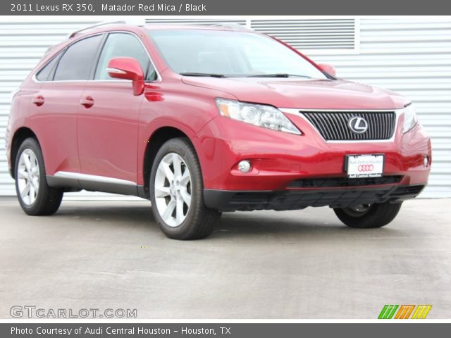 2011 Lexus RX 350 in Matador Red Mica