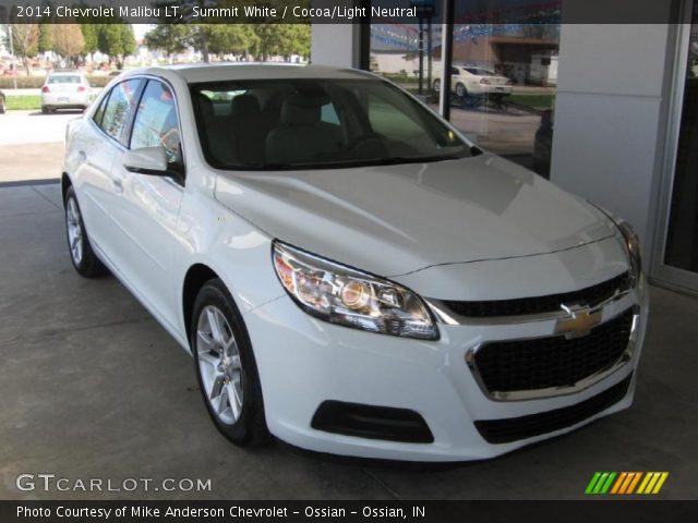 2014 Chevrolet Malibu LT in Summit White