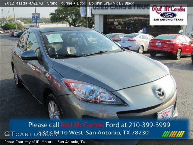 2012 Mazda MAZDA3 i Grand Touring 4 Door in Dolphin Gray Mica