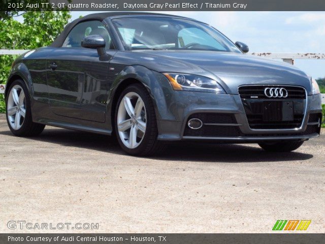 2015 Audi TT 2.0T quattro Roadster in Daytona Gray Pearl Effect