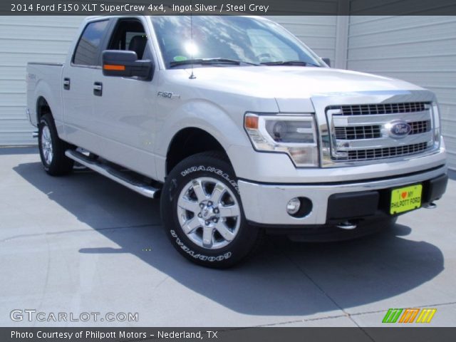 2014 Ford F150 XLT SuperCrew 4x4 in Ingot Silver