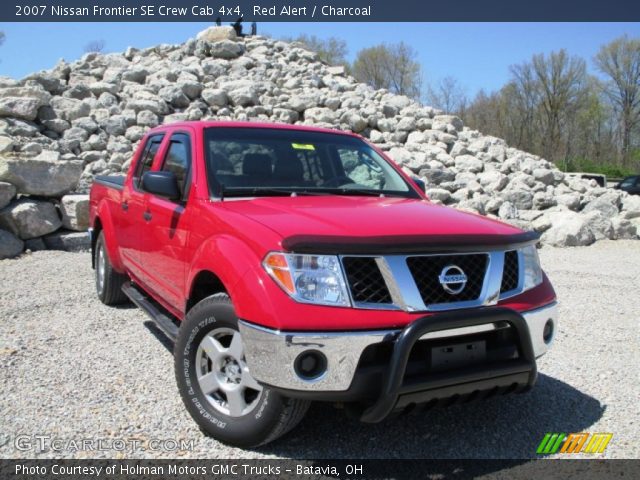 2007 Nissan Frontier SE Crew Cab 4x4 in Red Alert