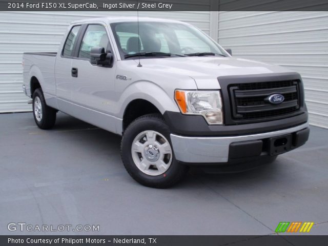 2014 Ford F150 XL SuperCab in Ingot Silver