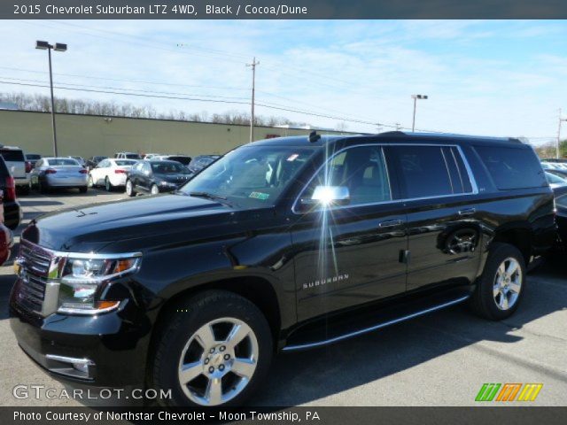 2015 Chevrolet Suburban LTZ 4WD in Black