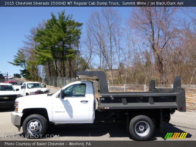 2015 Chevrolet Silverado 3500HD WT Regular Cab Dump Truck in Summit White