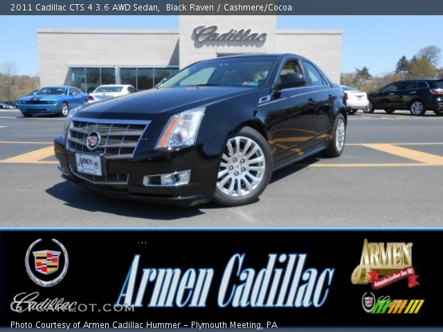 2011 Cadillac CTS 4 3.6 AWD Sedan in Black Raven