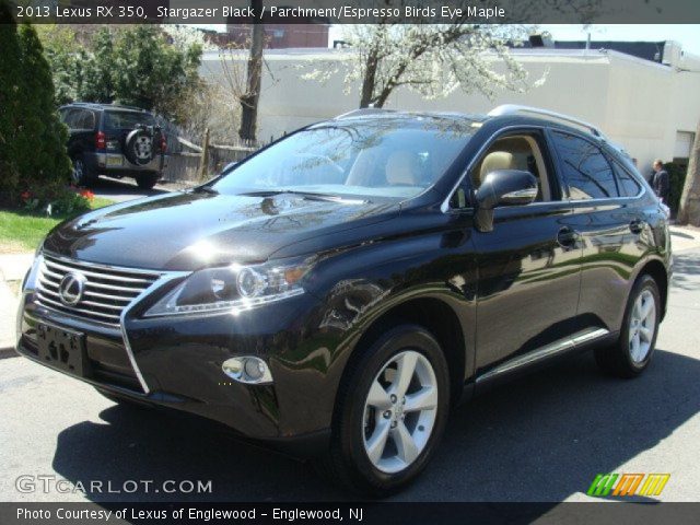 2013 Lexus RX 350 in Stargazer Black