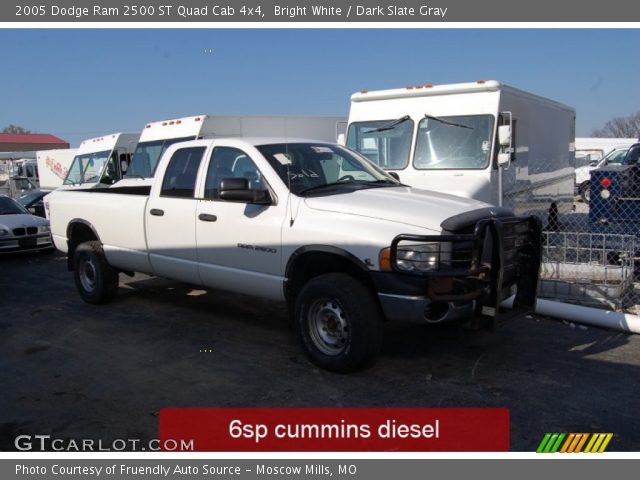 2005 Dodge Ram 2500 ST Quad Cab 4x4 in Bright White