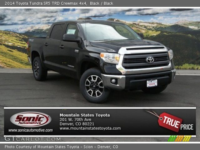 2014 Toyota Tundra SR5 TRD Crewmax 4x4 in Black