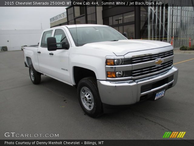 2015 Chevrolet Silverado 2500HD WT Crew Cab 4x4 in Summit White