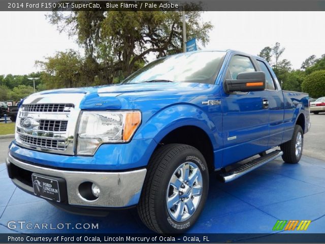 2014 Ford F150 XLT SuperCab in Blue Flame