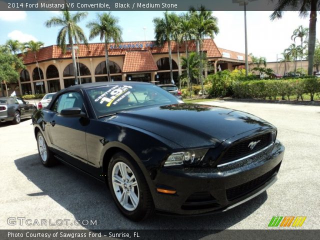 2014 Ford Mustang V6 Convertible in Black