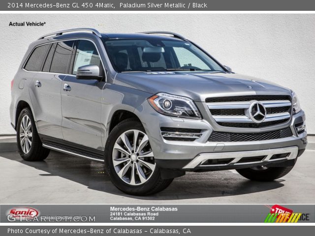 2014 Mercedes-Benz GL 450 4Matic in Paladium Silver Metallic
