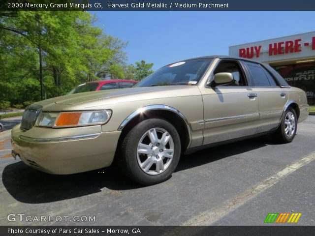 2000 Mercury Grand Marquis GS in Harvest Gold Metallic