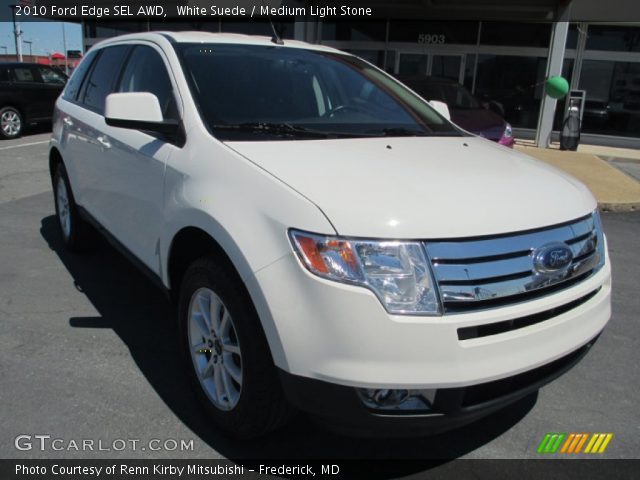 2010 Ford Edge SEL AWD in White Suede