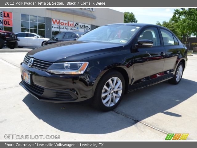 2012 Volkswagen Jetta SE Sedan in Black