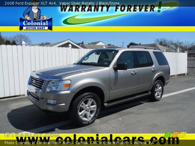 2008 Ford Explorer XLT 4x4 in Vapor Silver Metallic