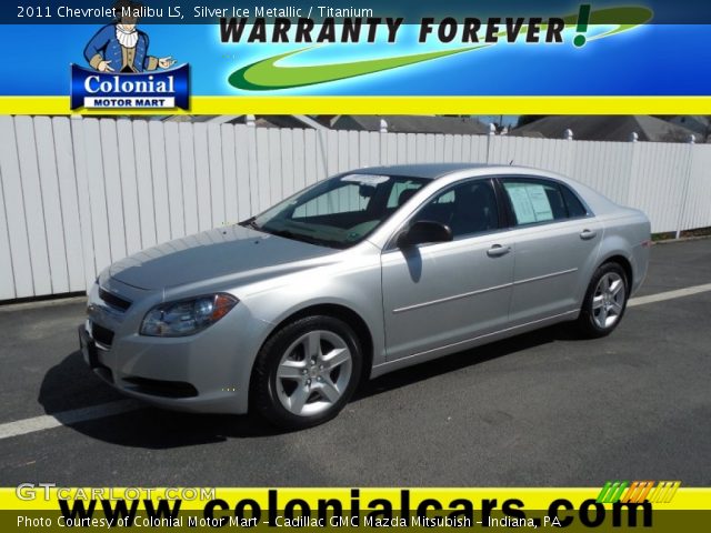 2011 Chevrolet Malibu LS in Silver Ice Metallic