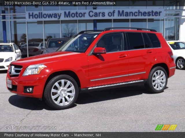 2010 Mercedes-Benz GLK 350 4Matic in Mars Red
