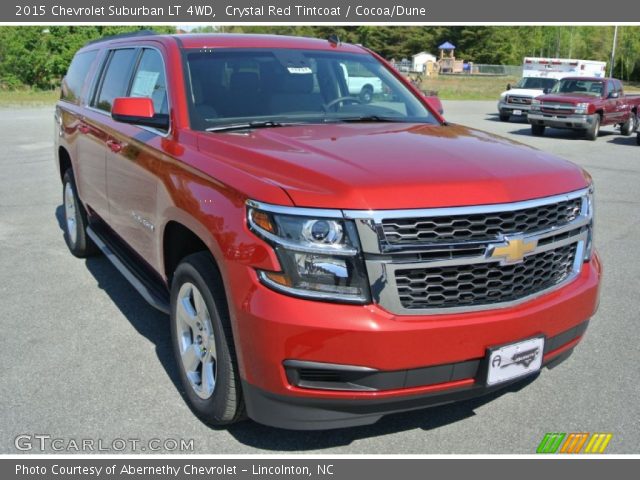 2015 Chevrolet Suburban LT 4WD in Crystal Red Tintcoat