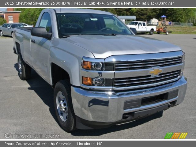 2015 Chevrolet Silverado 2500HD WT Regular Cab 4x4 in Silver Ice Metallic