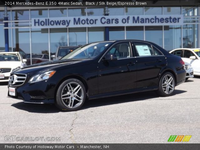2014 Mercedes-Benz E 350 4Matic Sedan in Black