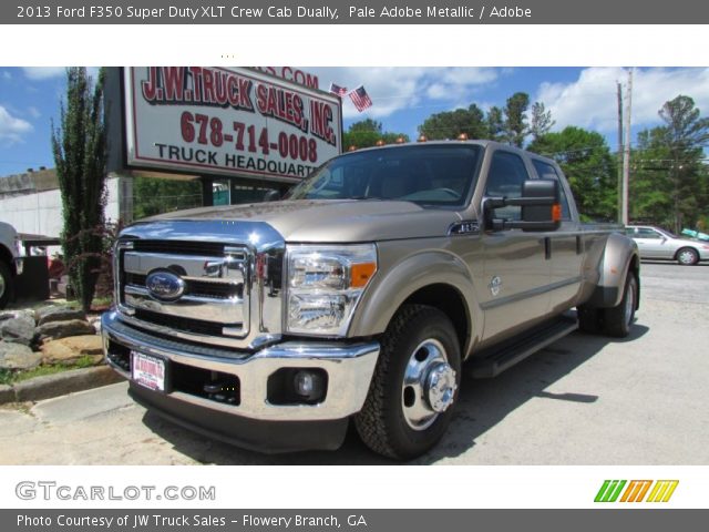 2013 Ford F350 Super Duty XLT Crew Cab Dually in Pale Adobe Metallic