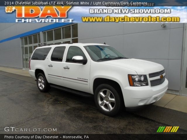 2014 Chevrolet Suburban LTZ 4x4 in Summit White
