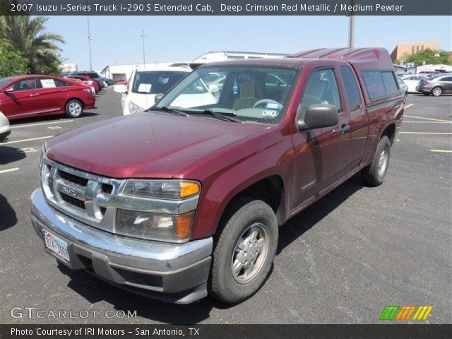 2007 Isuzu i-Series Truck i-290 S Extended Cab in Deep Crimson Red Metallic