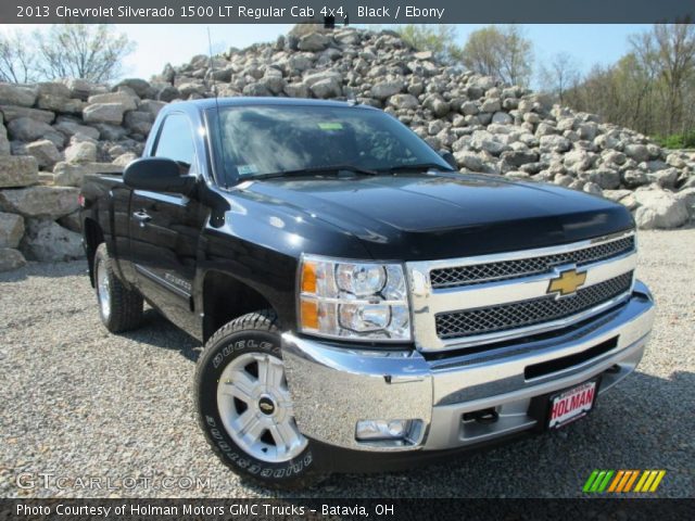 2013 Chevrolet Silverado 1500 LT Regular Cab 4x4 in Black