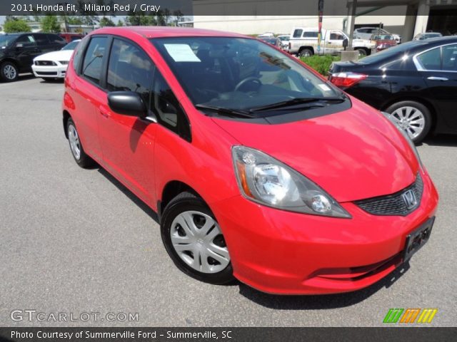 2011 Honda Fit  in Milano Red