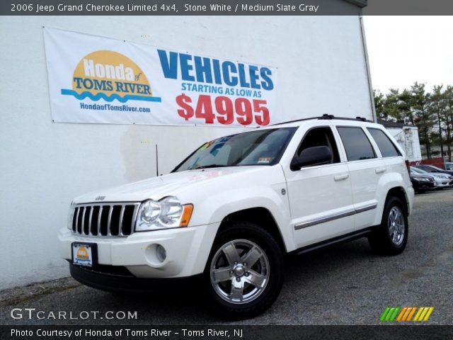 2006 Jeep Grand Cherokee Limited 4x4 in Stone White