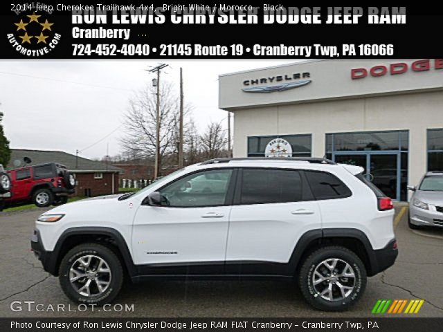2014 Jeep Cherokee Trailhawk 4x4 in Bright White